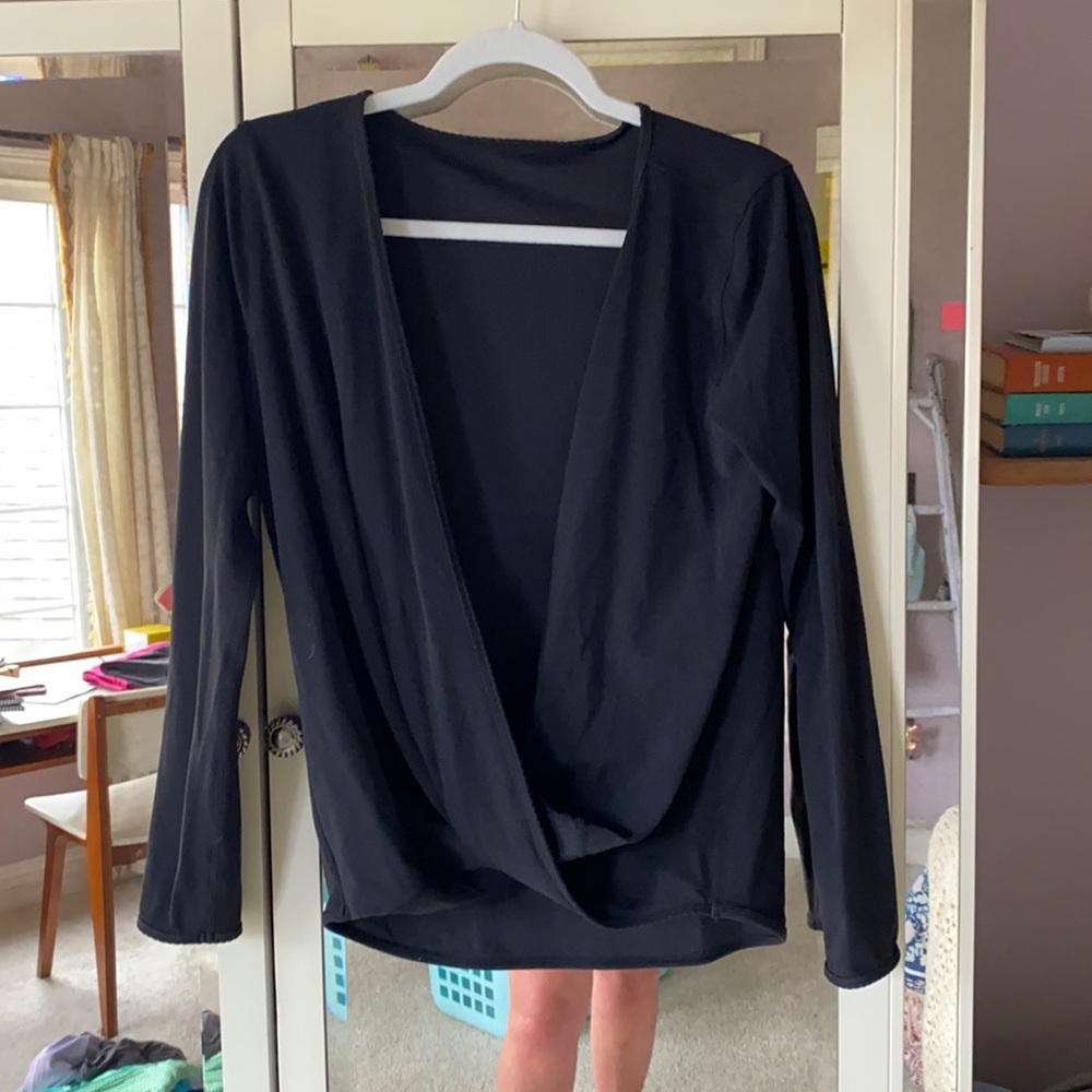 Lululemon Full Freedom Long Sleeve Wrap Top